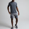 Training Polyester Shorts Manufacturer | Men Elastic Waist Custom Logo Woven Shorts