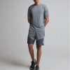 Sport T-Shirts Manufacturer | Polyester Workout Grey mixed T-Shirts For Men