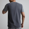 Sport T-Shirts Manufacturer | Polyester Workout Grey mixed T-Shirts For Men