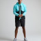 Full-zip Jacket Manufacturer | Reflective Strip Logo Hoold Windbreak Jacket for Men