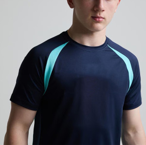 Athletic T-Shirts Manufacturer | Color Mixed Polyester Spandex T-Shirts For Men