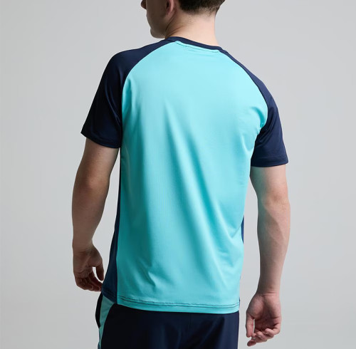 Athletic T-Shirts Manufacturer | Color Mixed Polyester Spandex T-Shirts For Men