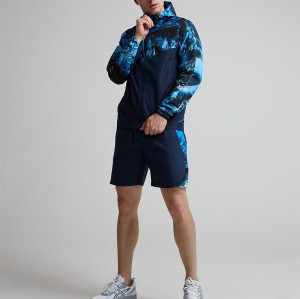Men Custom Logo Jackets Supplier | Digital Printing Zip Up Waterproof Jackets For Men