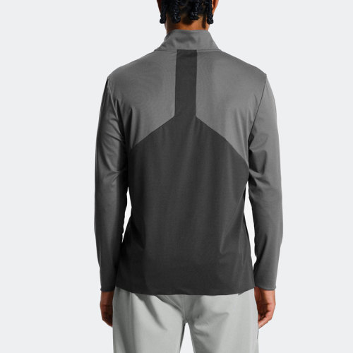 Custom Men Quarter Zip Golf Pullover Manufacturer|Wholesale Performance Golf Top Factory