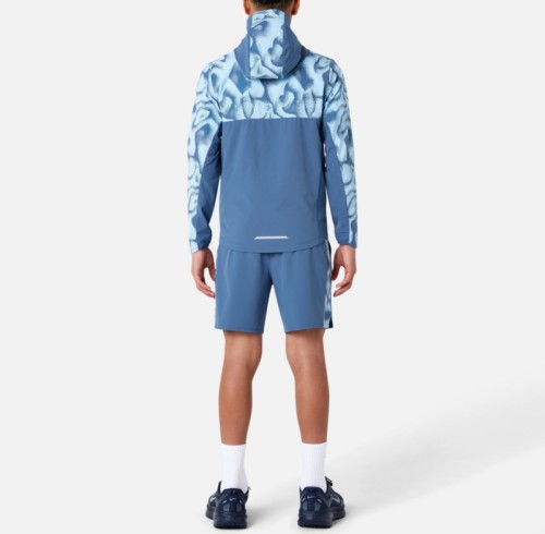 Custom Sublimation Printing Tracksuit Manufacturer | Windbreaker Shorts Workout Outfit
