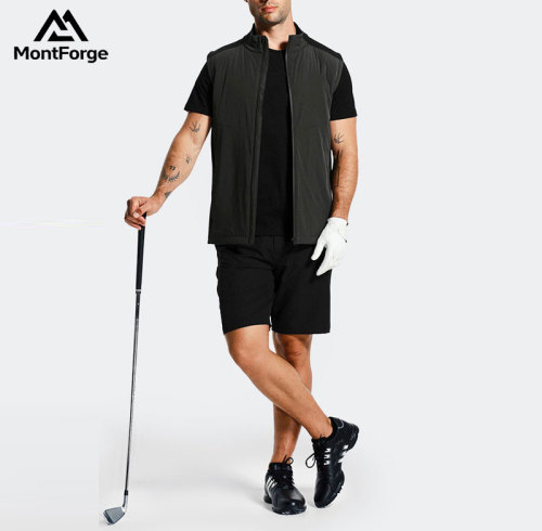 Lightweight Warmth Outdoor Golf Gilet Supplier| Stretch Sleeveless Golf Vendor