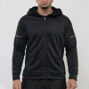 Custom Black Polyester Tracksuit Manufacturer | Men Tracksuit 2 Piece Set Supplier