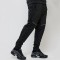 Custom Black Polyester Tracksuit Manufacturer | Men Tracksuit 2 Piece Set Supplier