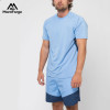 Men Activewear 2-Piece Set Supplier | Custom Short Sleeve Tee & Sports Shorts Supplier