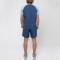 Men Activewear 2-Piece Set Supplier | Custom Short Sleeve Tee & Sports Shorts Supplier