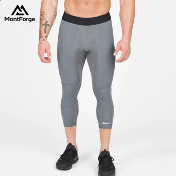 Men's 3/4 Compression Tights Supplier | Quick Dry Training Tights Wholesale