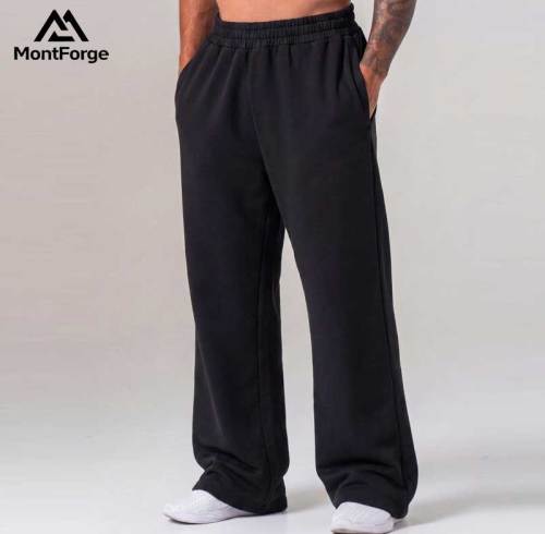 Wholesale Sportswear Joggers Factory | Custom Printing Logo Men's Straight Loose Leg Pants
