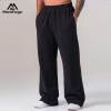 Wholesale Sportswear Joggers Factory | Custom Printing Logo Men's Straight Loose Leg Pants