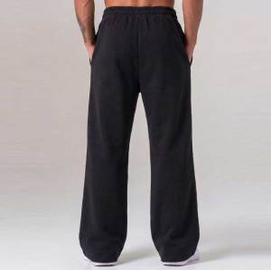 Wholesale Sportswear Joggers Factory | Custom Printing Logo Men's Straight Loose Leg Pants