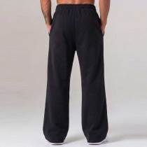 Wholesale Sportswear Joggers Factory | Custom Printing Logo Men's Straight Loose Leg Pants