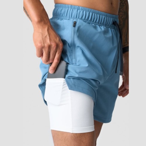Custom 2-in-1 Liner Shorts Manufacturer | High Quality Quick Dry Workout Shorts Supplier
