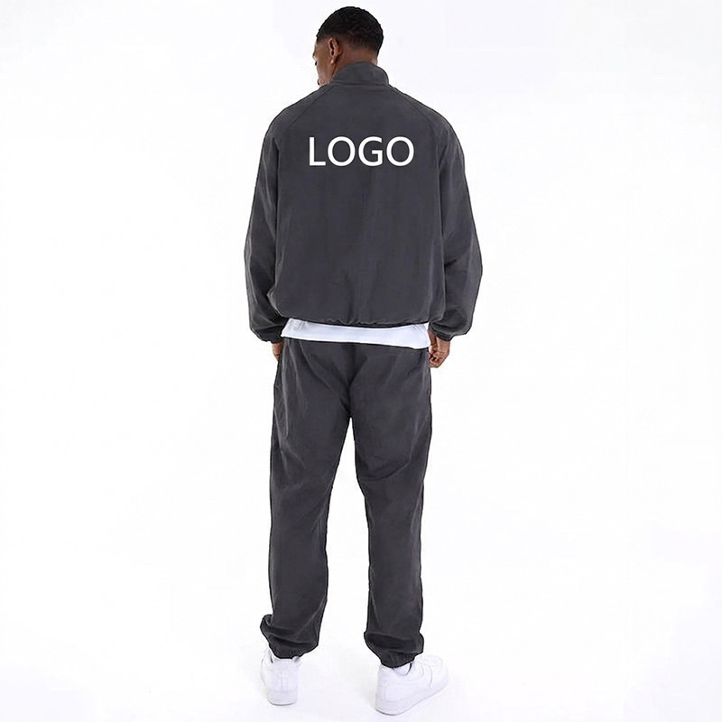 Custom Logo Male Fitness Running Track Suit