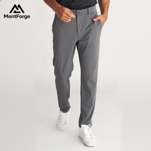 Private Label Men's Premium Golf Pants | Wholesale High-Performance Stretch Trousers Supplier