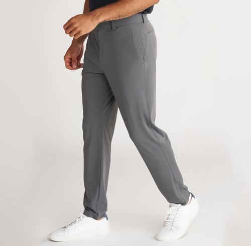 Private Label Men's Premium Golf Pants | Wholesale High-Performance Stretch Trousers Supplier