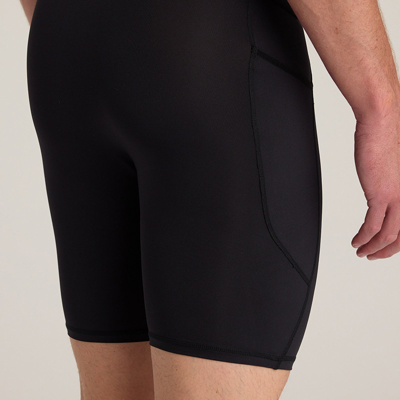 Men's 7-Inch Athletic Spandex Shorts with Pocket