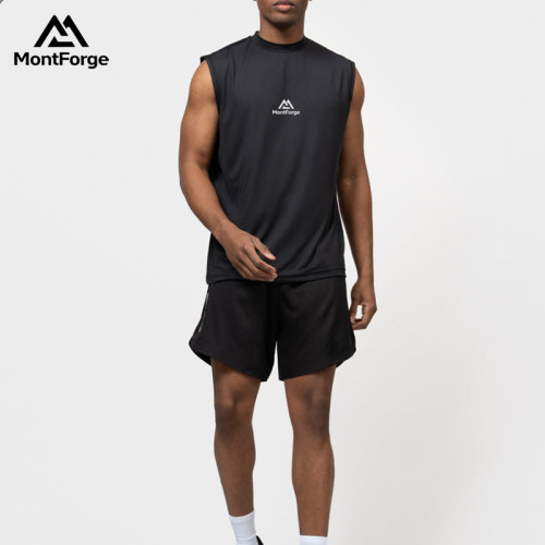 Private Label Men's Sleeveless Gym T-Shirt | Wholesale High-Performance Training Vest Supplier