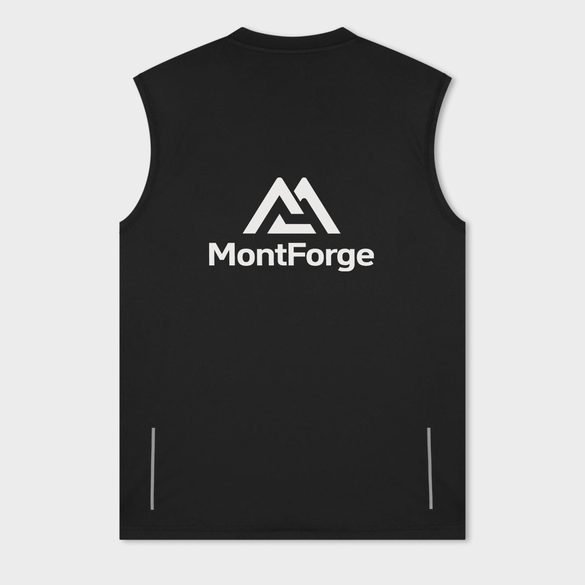 Custom Reflective Sleeveless Workout Shirt
