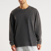 Custom Men's Vintage Washed Long Sleeve T-Shirt | Wholesale Premium Oversized Heavyweight Tee Supplier
