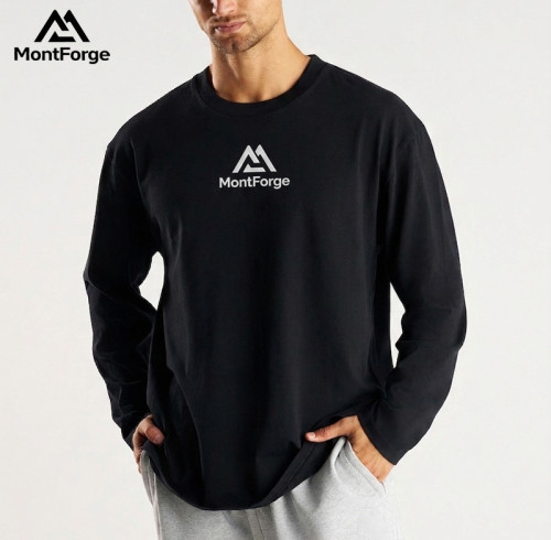 Custom Logo Men's Oversized Long Sleeve T-Shirt | Wholesale Trendy Athleisure Apparel Supplier