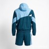 Men's Lightweight Color-Block Windbreaker Tracksuit Set