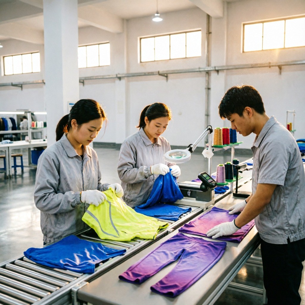Low MOQ sportswear manufacturing production line