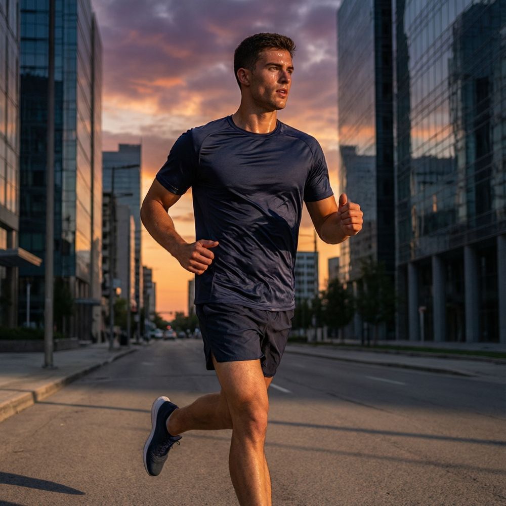 Urban Street Jogging & Active Commuting