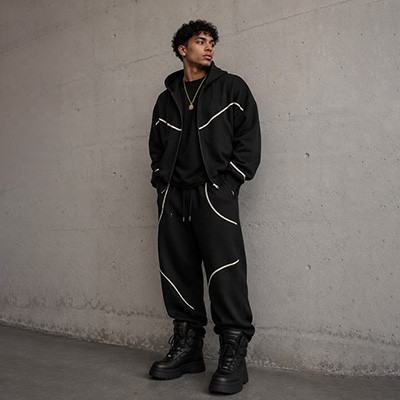 Blog 2: Zip Alignment: Preventing Zipper Waving and Front Bulkiness in Private Label Tracksuits