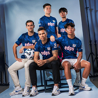 Athletes competing in championship league tournaments wearing custom teamwear