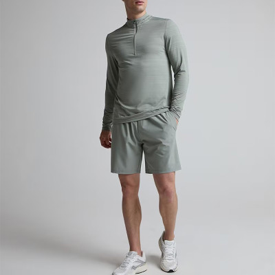 AIKA Custom Sportswear Men's Sports Long Sleeved Gym Shirt Supplier | Long Sleeved Sports Top