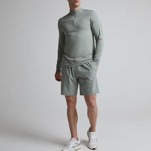 AIKA Custom Sportswear Men's Sports Long Sleeved Gym Shirt Supplier | Long Sleeved Sports Top