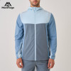 Men Custom Logo Jackets Supplier | Reflective Strip Logo Hoold Windbreak Jacket for Men