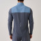 Polyester Workout T-Shirts Manufacturer | Sport Blue Mixed Long Sleeve T Shirts For Men