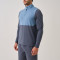 Polyester Workout T-Shirts Manufacturer | Sport Blue Mixed Long Sleeve T Shirts For Men