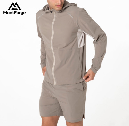 Men Lightweight Shorts Tracksuit Set Manufacturer | Custom Activewear Factory