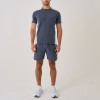 Men Lightweight Running Shorts Manufacturer  | Color Block Quick Dry Gym Shorts Supplier