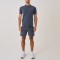 Men Lightweight Running Shorts Manufacturer  | Color Block Quick Dry Gym Shorts Supplier