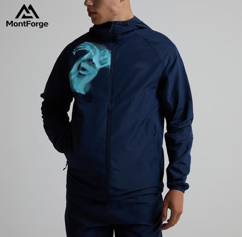 Men Custom Logo Jackets Supplier | Custom Design Slim Fit Windbreak Jacket for Men