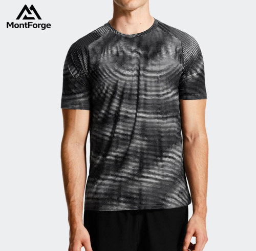 Sublimation print T-Shirts Manufacturers | 100% Polyester Workout T-Shirt Factory