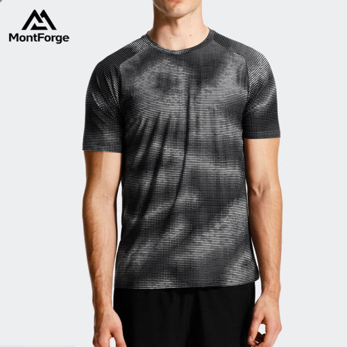 Sublimation print T-Shirts Manufacturers | 100% Polyester Workout T-Shirt Factory