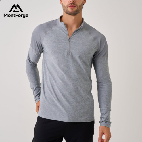 Custom Men Quarter T shirts Manufacturer  | Long Sleeve T shirt Supplier China