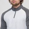 Half Zip Quick Dry Long Sleeve Top Manufacturer  | Outdoor Fitness Training Shirt Factory