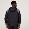 Private Label Men's Color Block Hooded Windbreaker | Wholesale Lightweight Sports Jacket Supplier