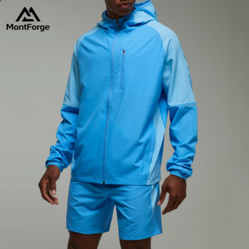 Custom Logo Male Two-Tone Running Sports Set | Wholesale Zip-Up Gym Activewear Manufacturer