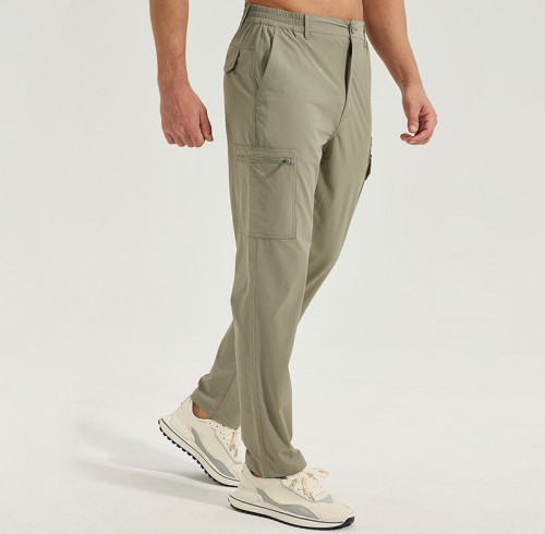 Men's Stretch Athletic Cargo Hiking Trousers | Wholesale Outdoor Hiking Trousers Supplier