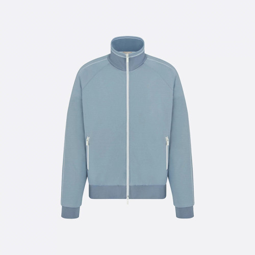 Private Label Men's Stand Collar Track Jacket | Wholesale High-End Athleisure Sweatshirt Manufacturer